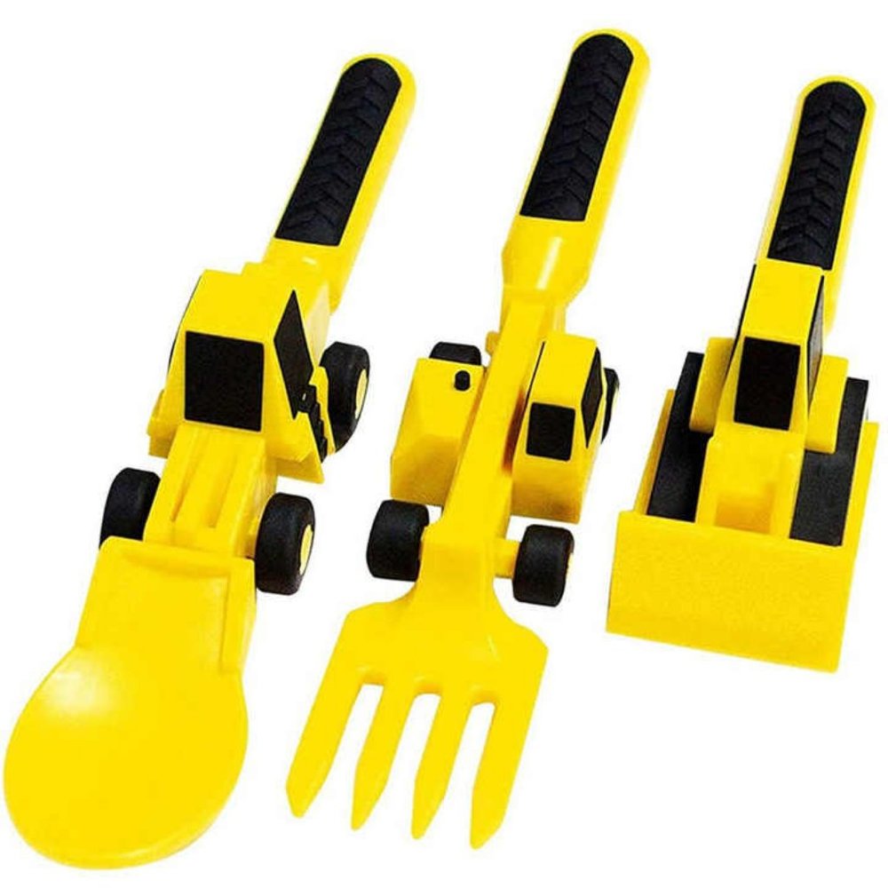 Toddler Utensils 2 and 3 Year Old, Divided Toddler Plates Constructive Eating